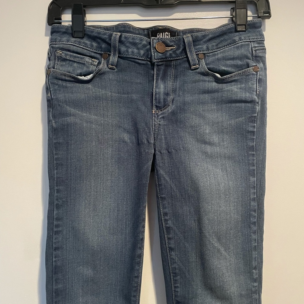 PAIGE Verdugo Ultra Skinny Classic Blue Jean Sz 26